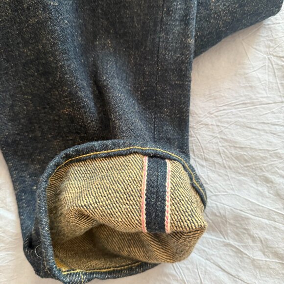 ❌SOLD❌ ONI Denim 679ZR 20oz 'Secret Denim' Slim Tapered jeans in size 36 - Picture 6 of 10